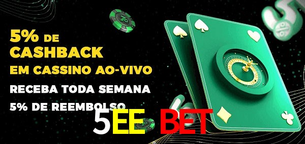 Promoções do cassino ao Vivo 5EE BET
